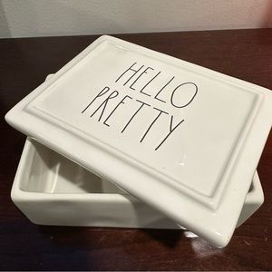 Rae Dunn hello pretty jewelry box